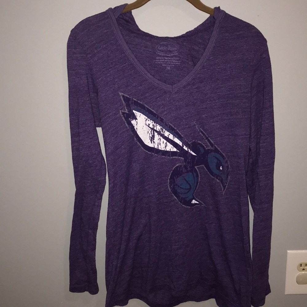 Hooded long sleeve T-shirt!